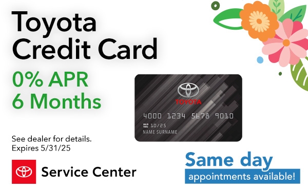 Toyota Credit Card