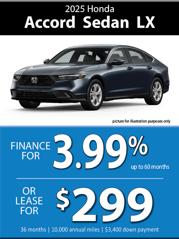 New 2025 Accord Special