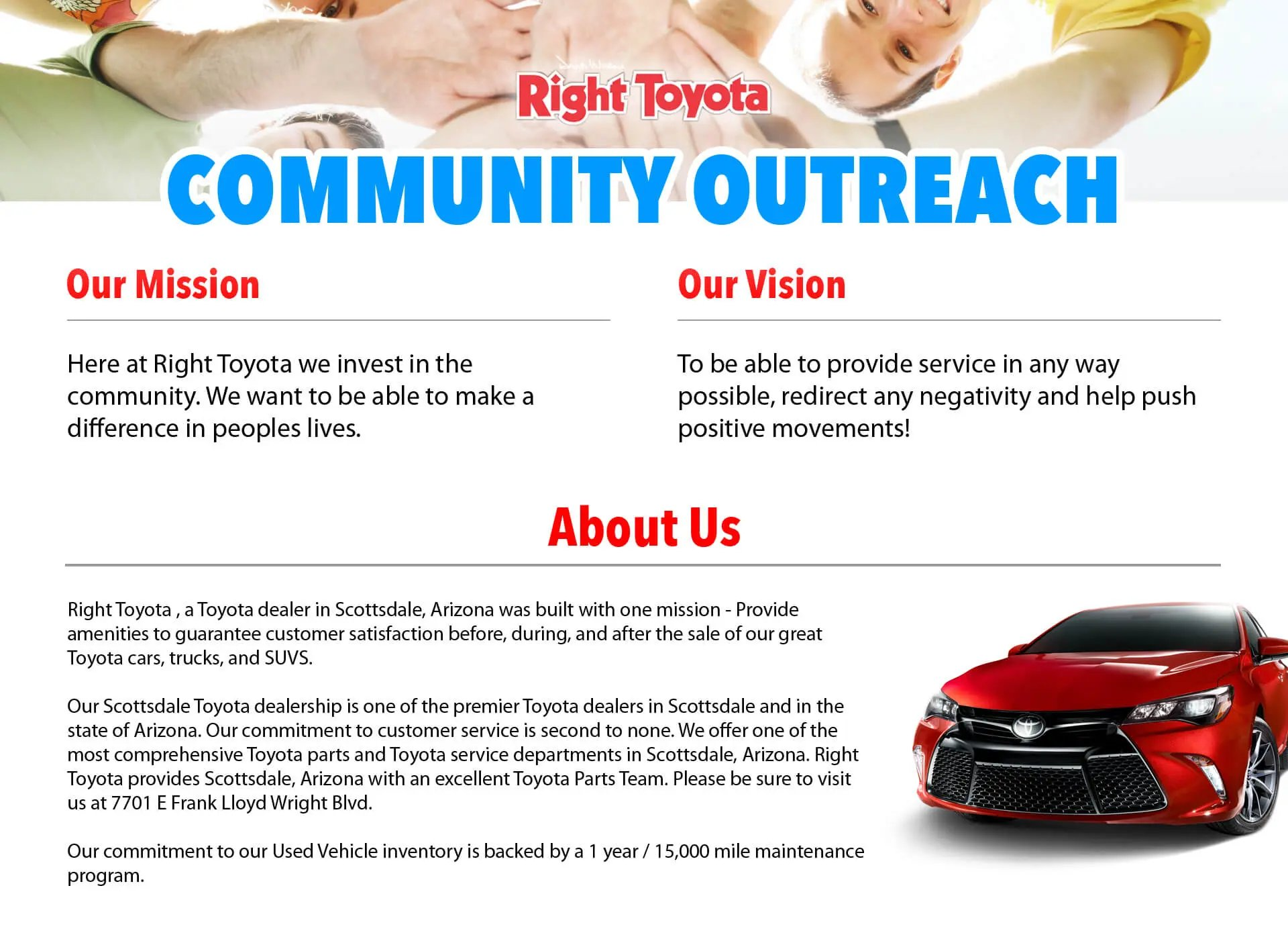 Right Toyota Scottsdale AZ