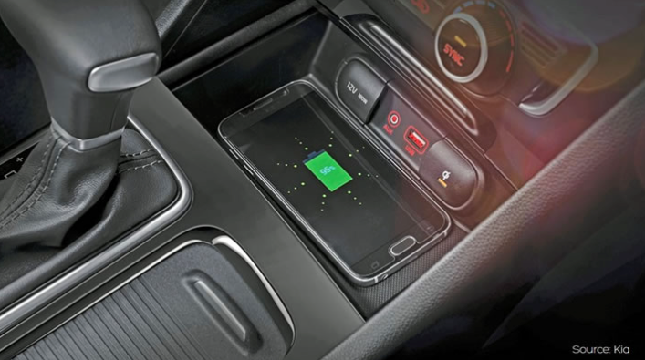 Wireless Device Charging In Kia Vehicles