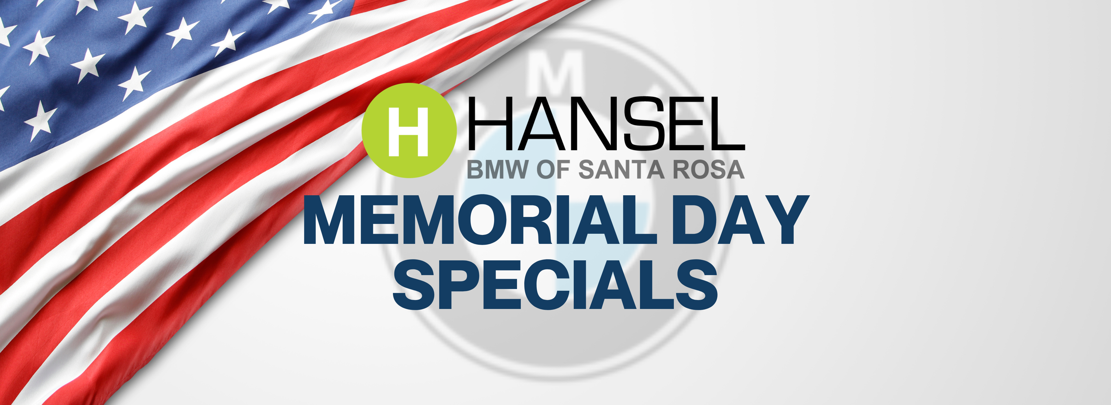 Hansel BMW Memorial Day Specials
