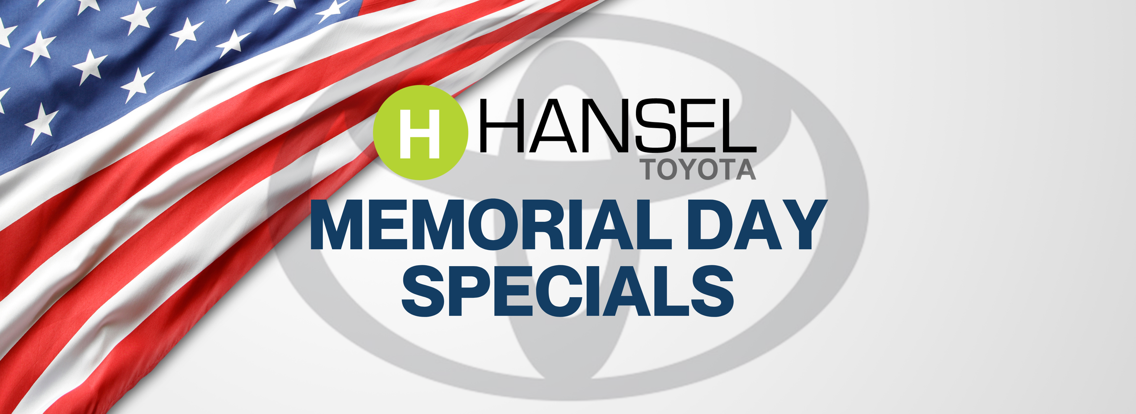Hansel Toyota Memorial Day Specials