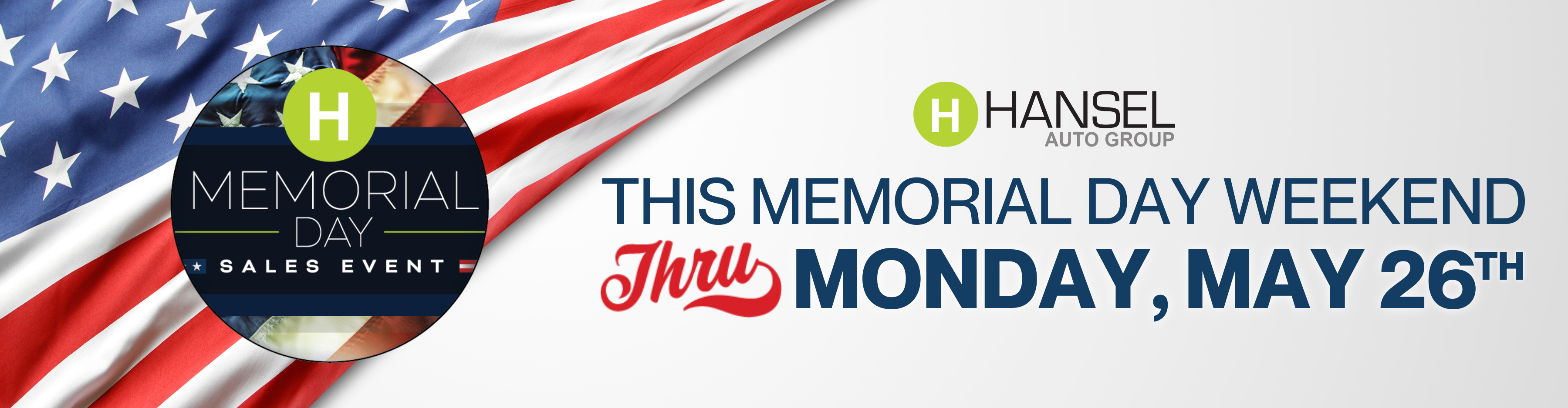 Memorial Day Banner