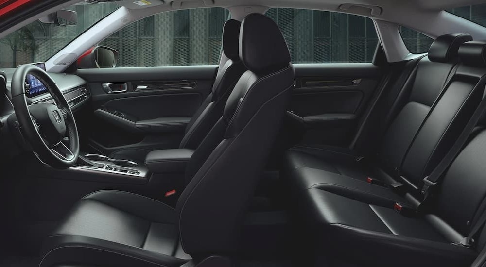 Interior of a 2024 Honda Civic.