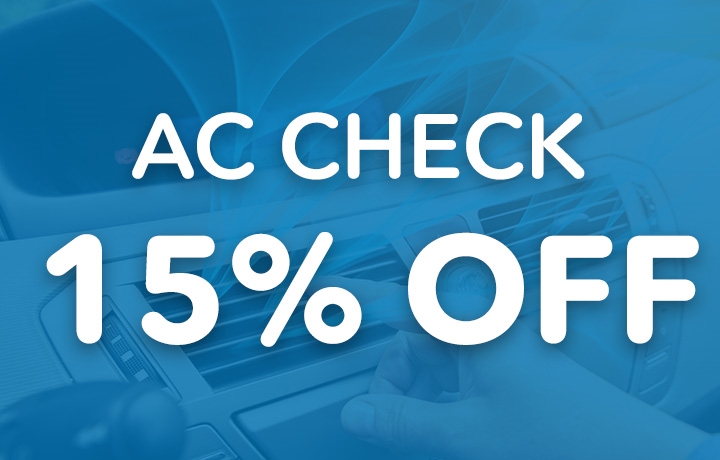 AC Check 15% Off