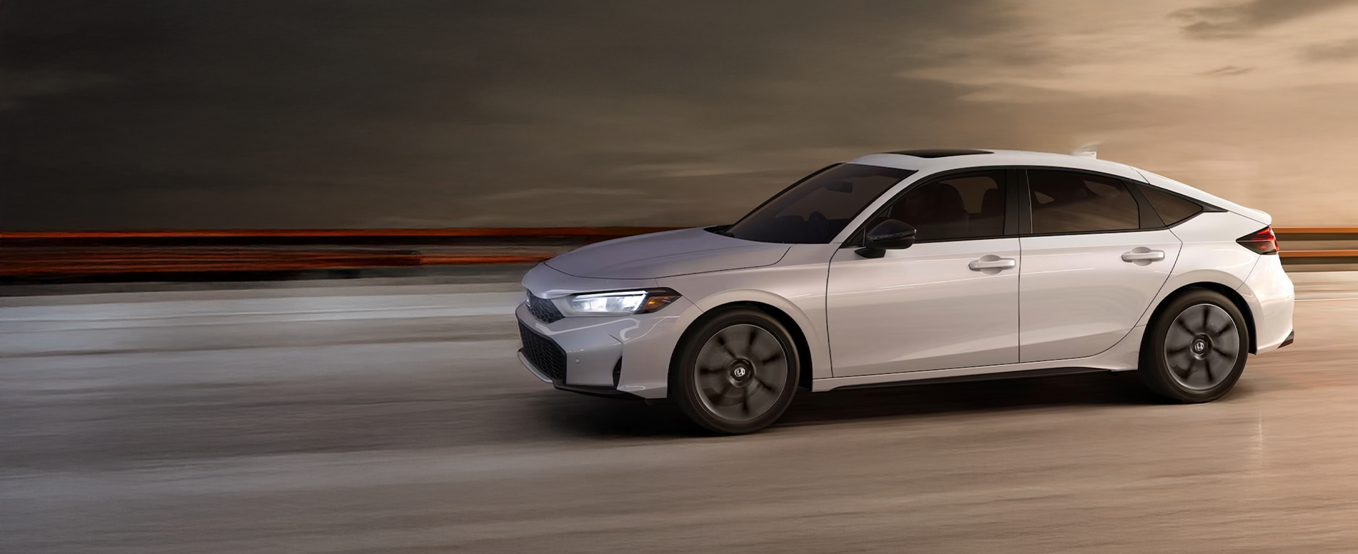 New Honda Civic Hatchback Hybrid Exterior - #1 Cochran Honda South Hills near Bridgeville