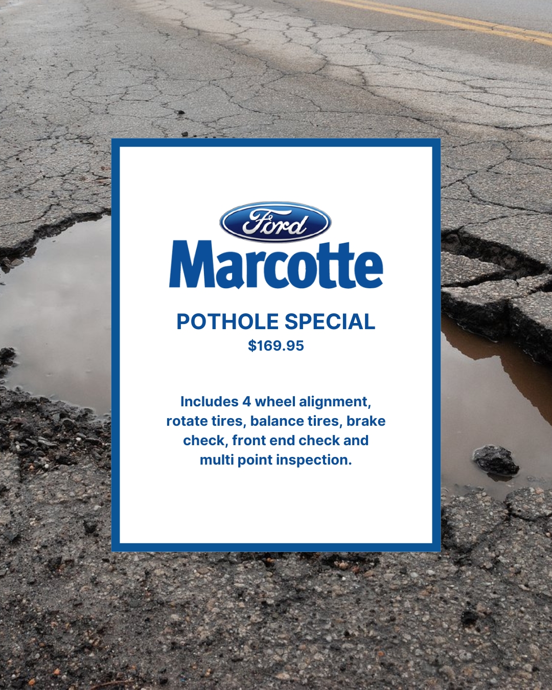 Pothole Special