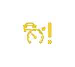 Volkswagen warning light indicator for adaptive cruise control