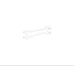 Volkswagen warning light indicator for reminder to get service