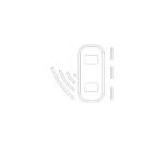 Volkswagen dashboard light for side assist status when on