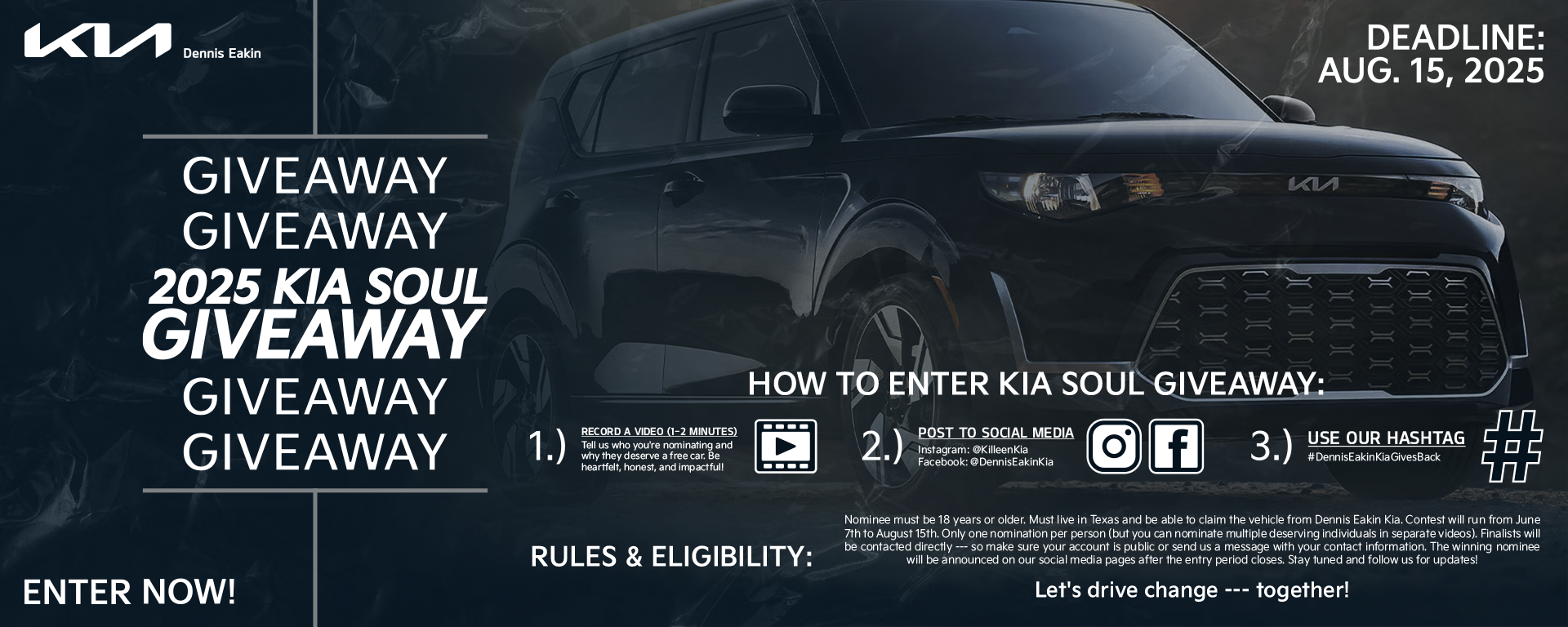 Dennis Eakin Kia Giveaway