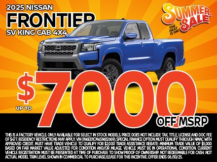 2025 Nissan Frontier
