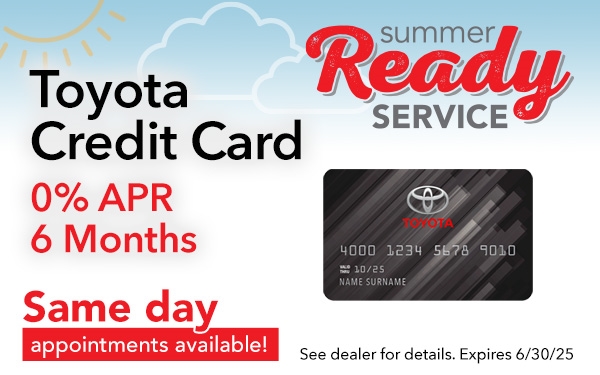 Toyota Credit Card