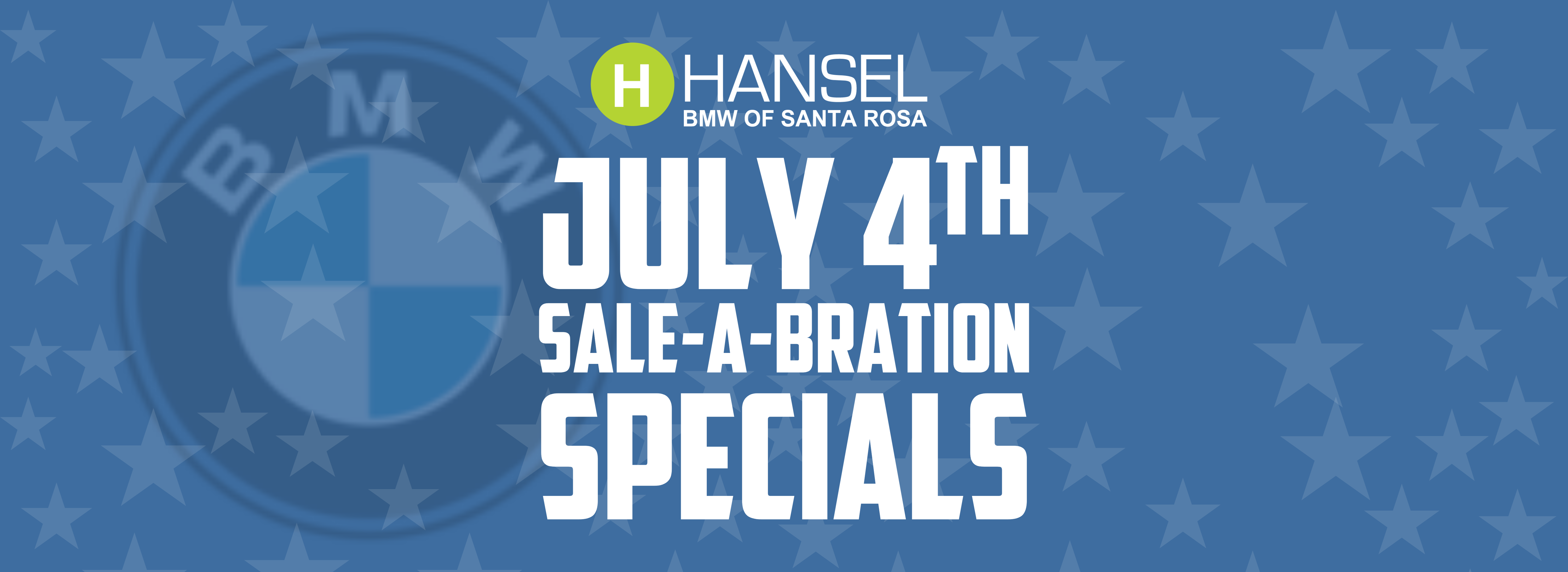 Hansel BMW Fourth of July Specials