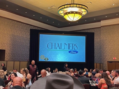 the Chalmers Ford team attending the 2025 Bernalillo County Sheriff’s Ball