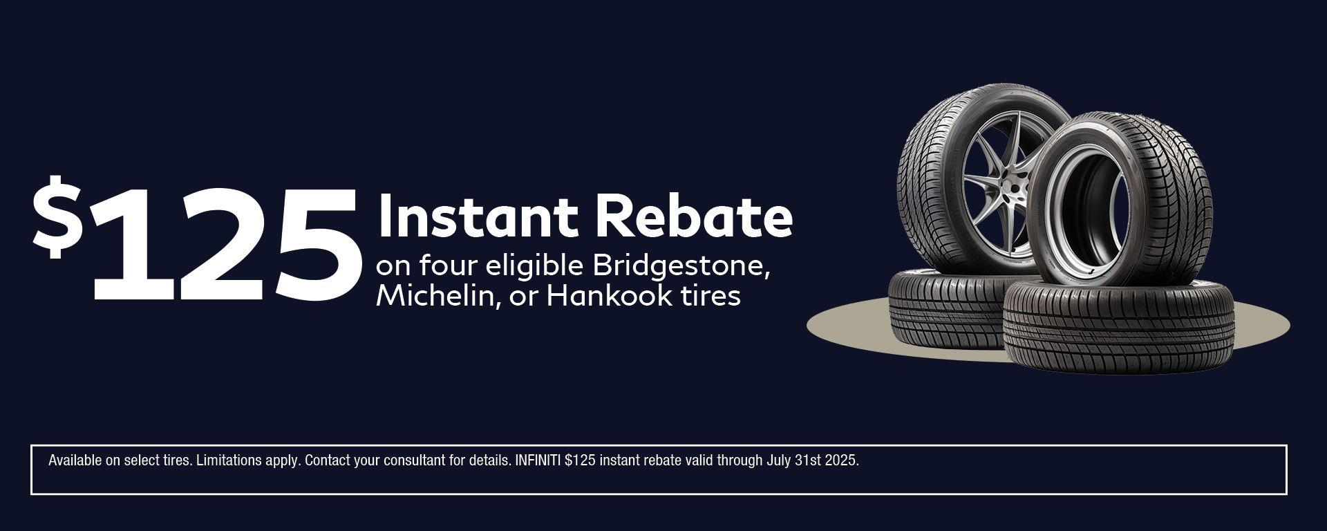 tire rebate special