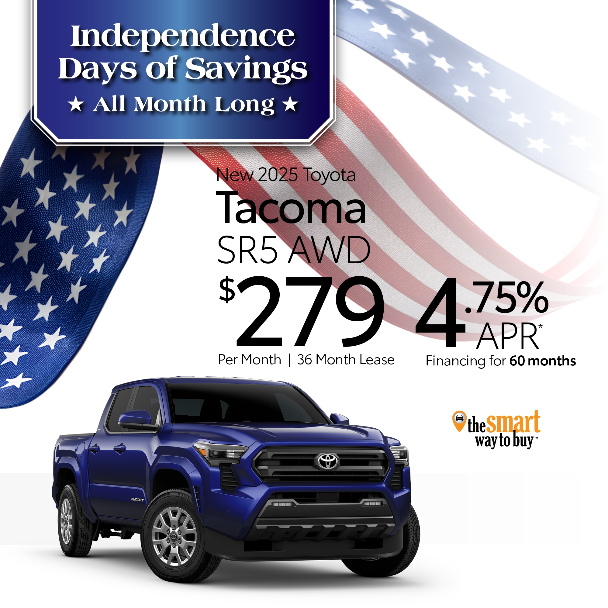 2025 Tacoma SR5 AWD