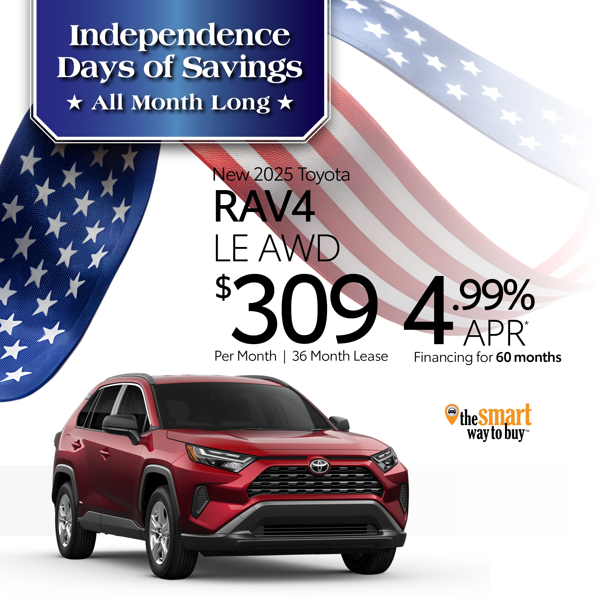 2025 RAV4 LE AWD