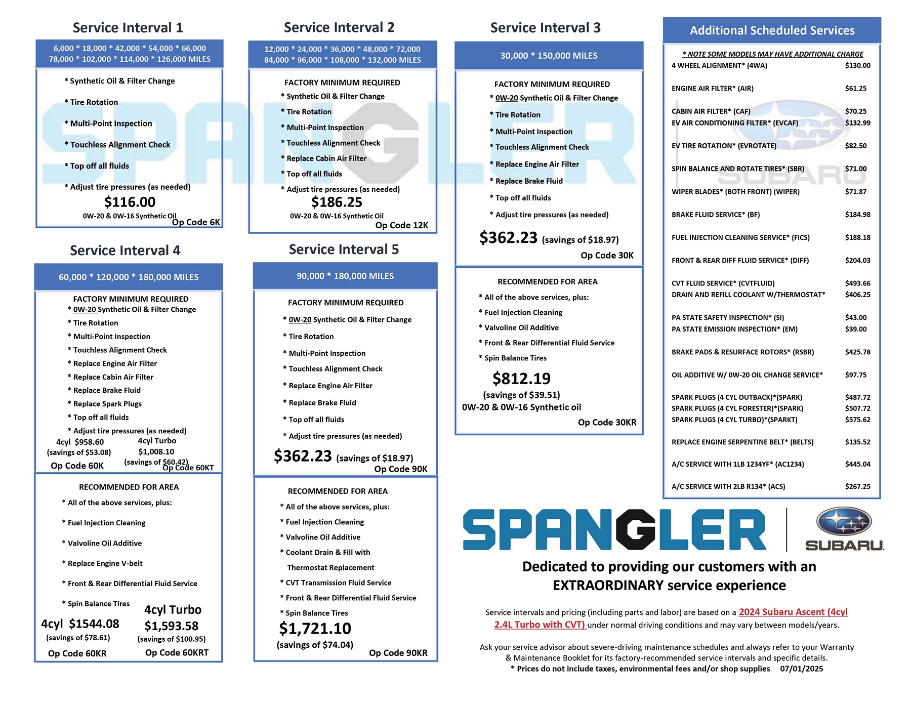 Spangler Subaru Johnstown PA