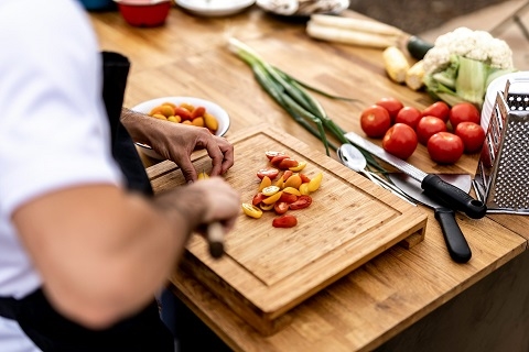 private chef cooking a meal in mission viejo, ca