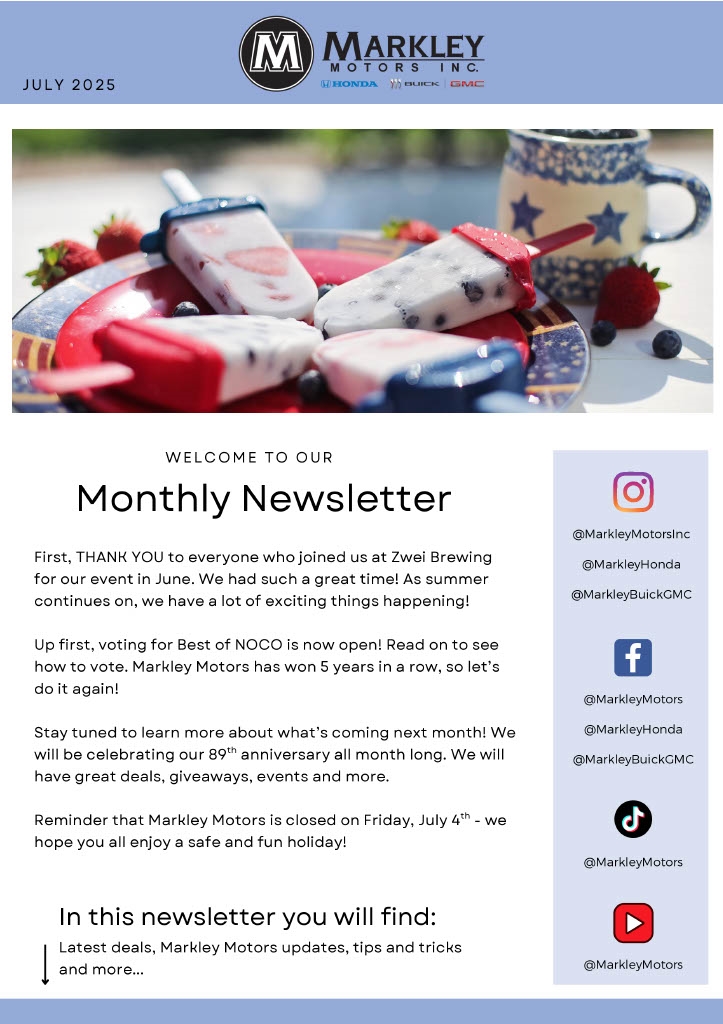Newsletter Page 1