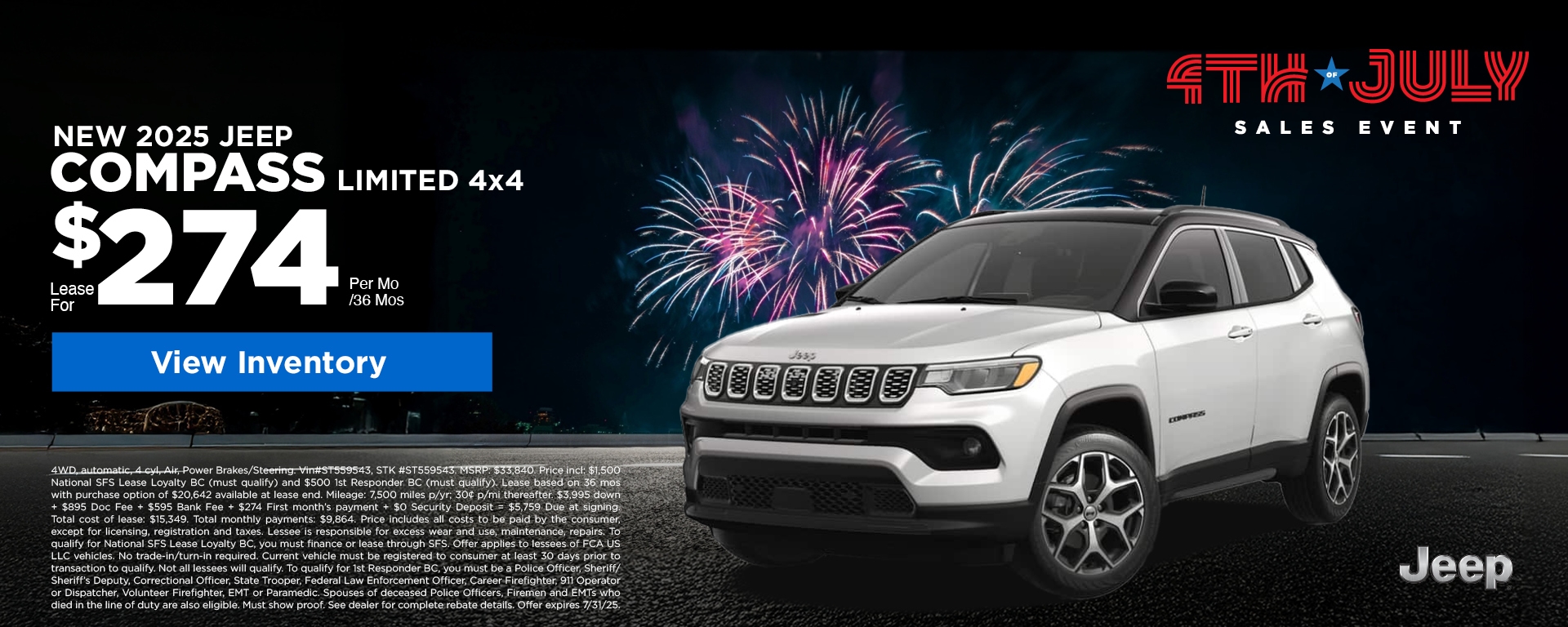 2025 Jeep Compas Limited 4x4s
