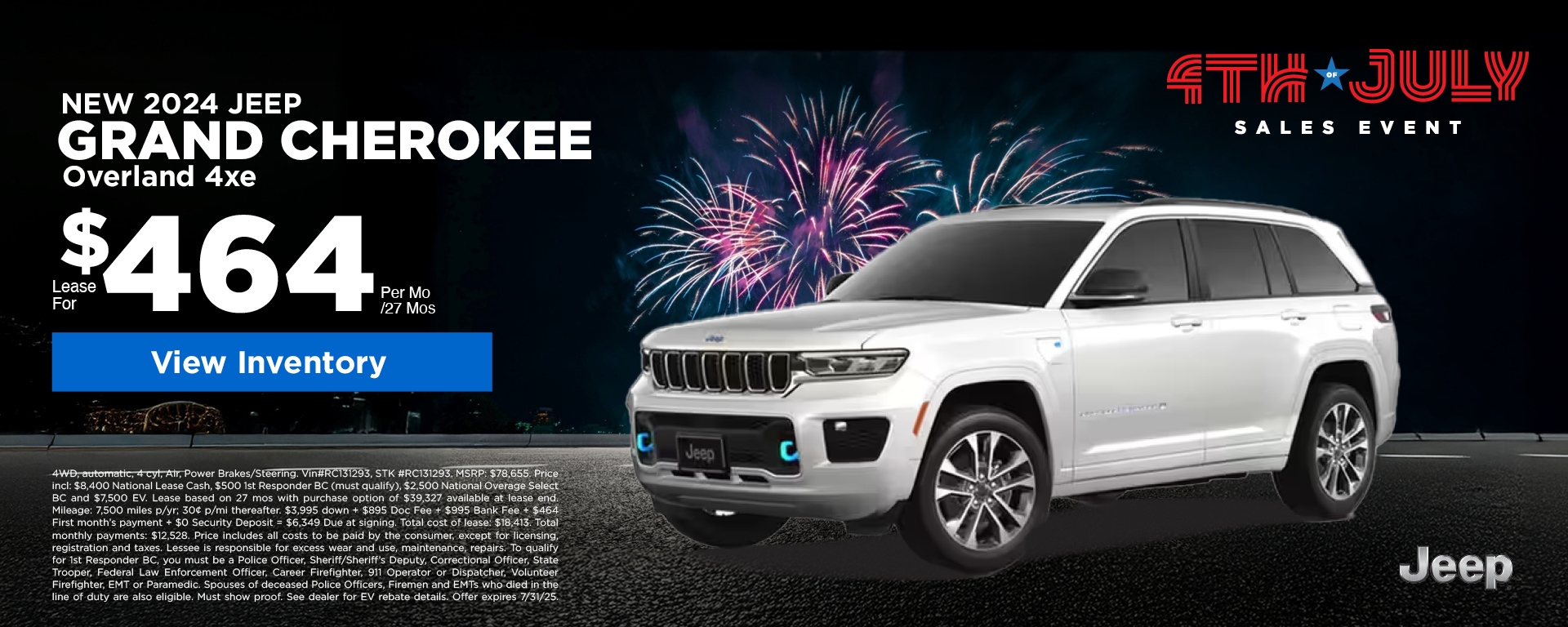 2024 Jeep Grand Cherokee Overland 4xe