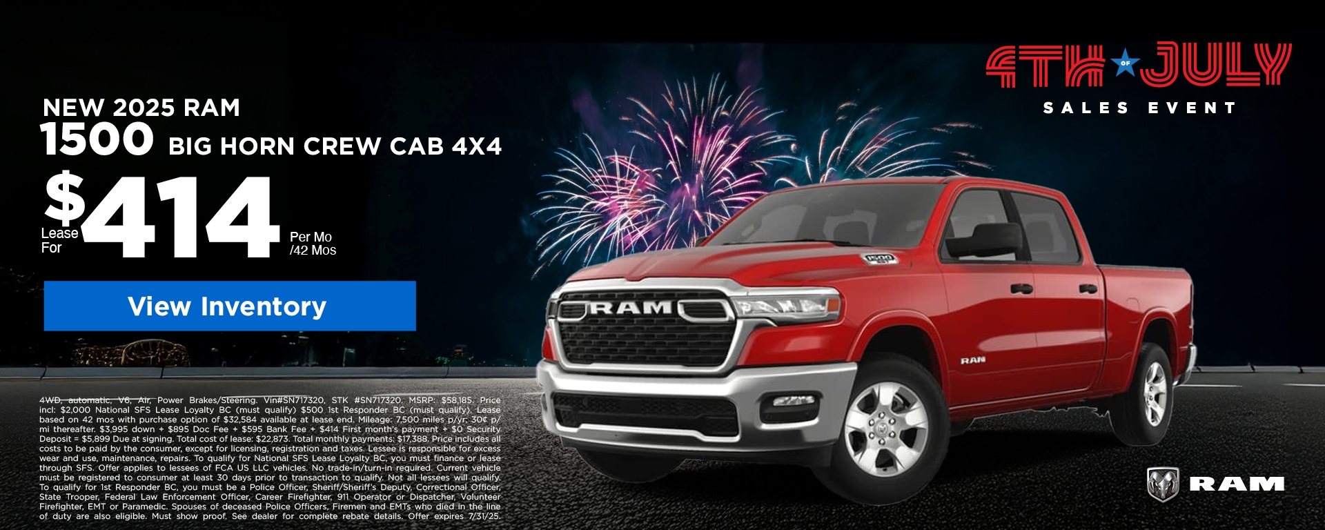 2025 Ram 1500 Big Horn Crew Cab 4x4