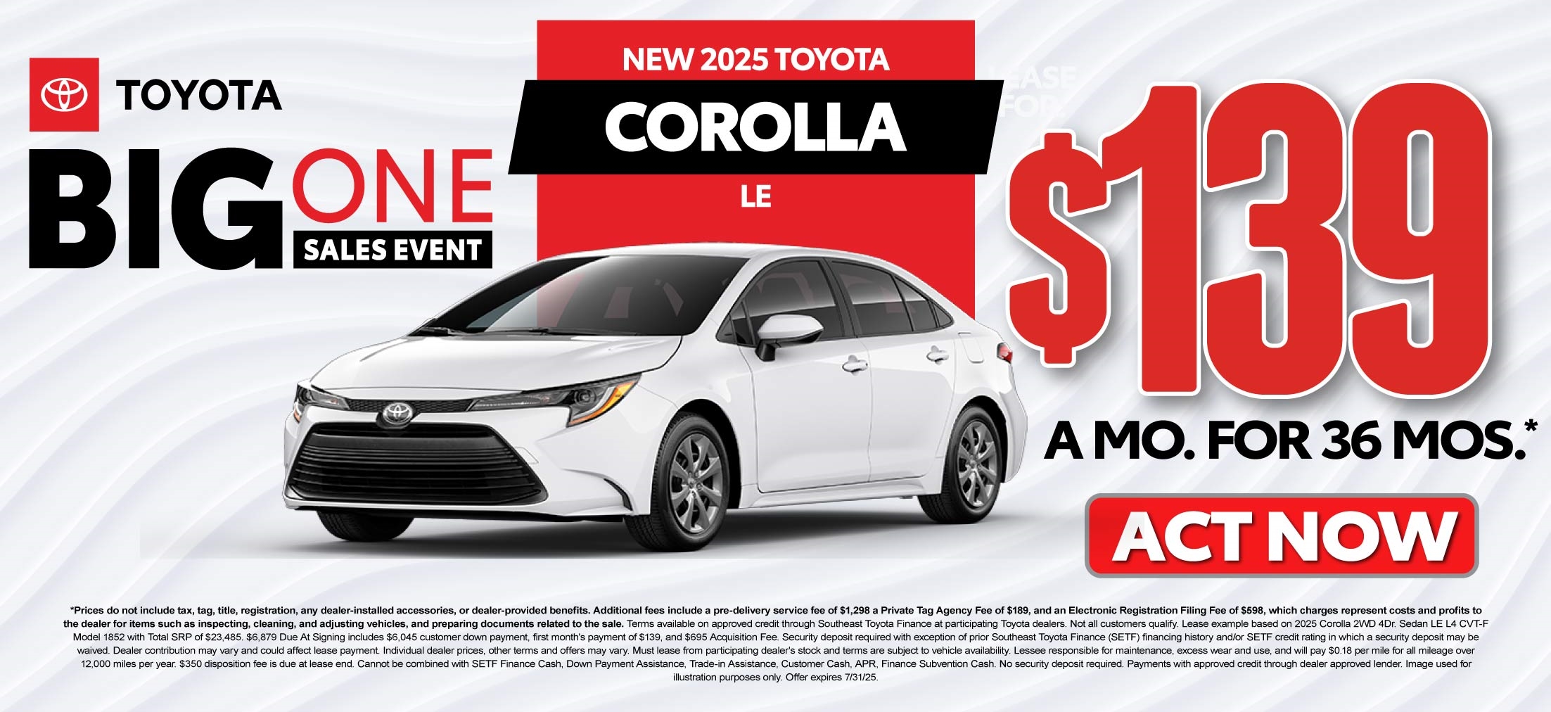 2025 Corolla