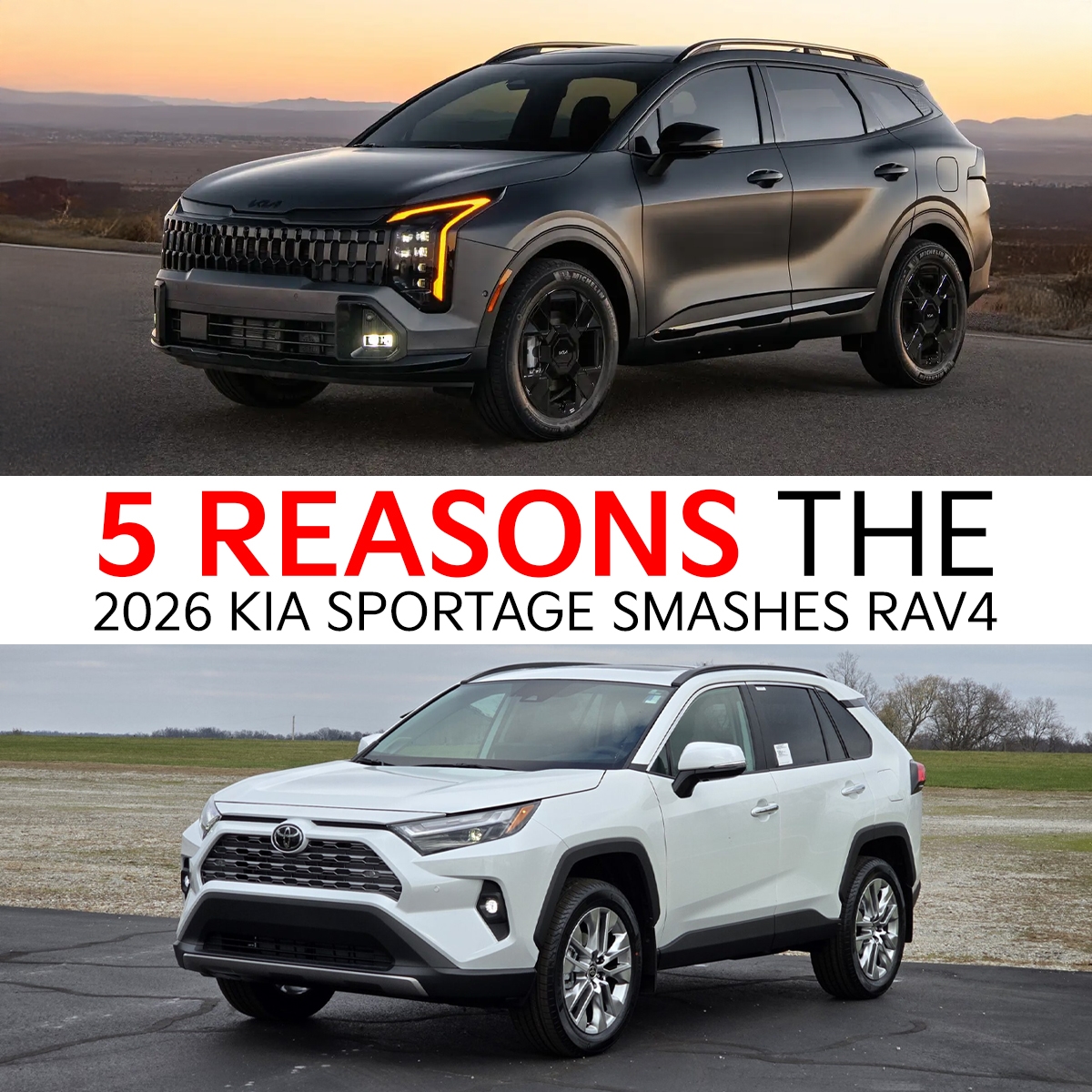 5 Reasons the 2026 Kia Sportage Crushes the Toyota 