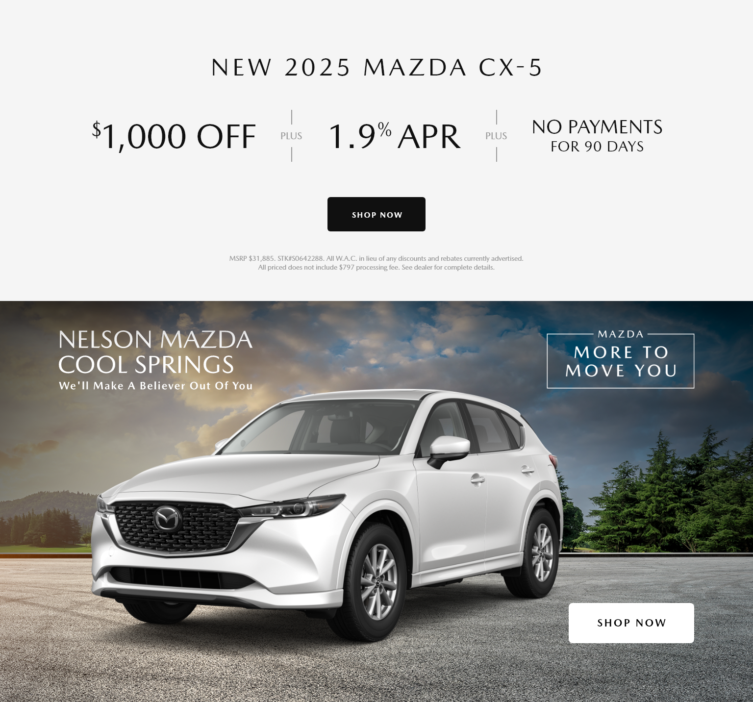 Mazda CX-5 July 2025 Specials