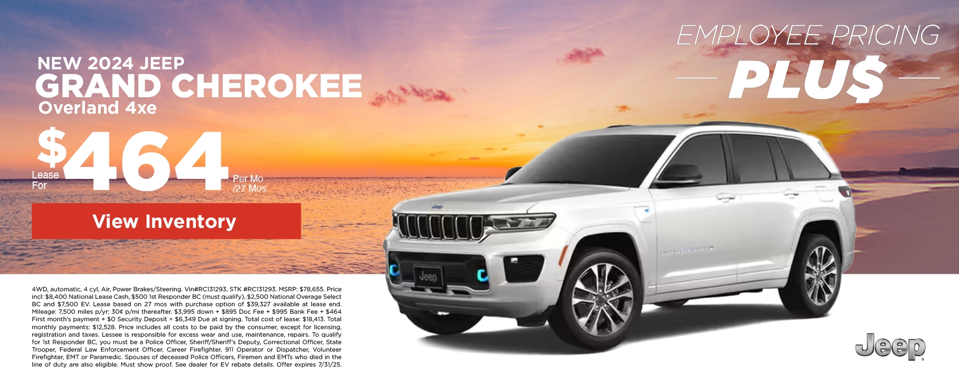 2024 Jeep Grand Cherokee Overland 4xe