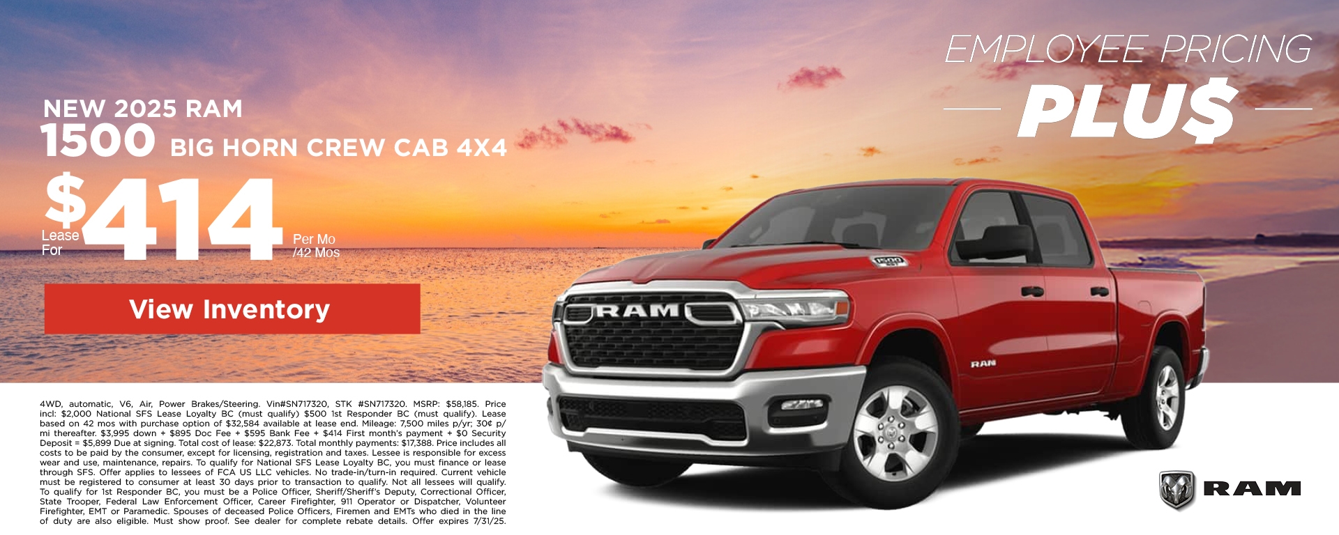 2025 Ram 1500 Big Horn Crew Cab 4x4