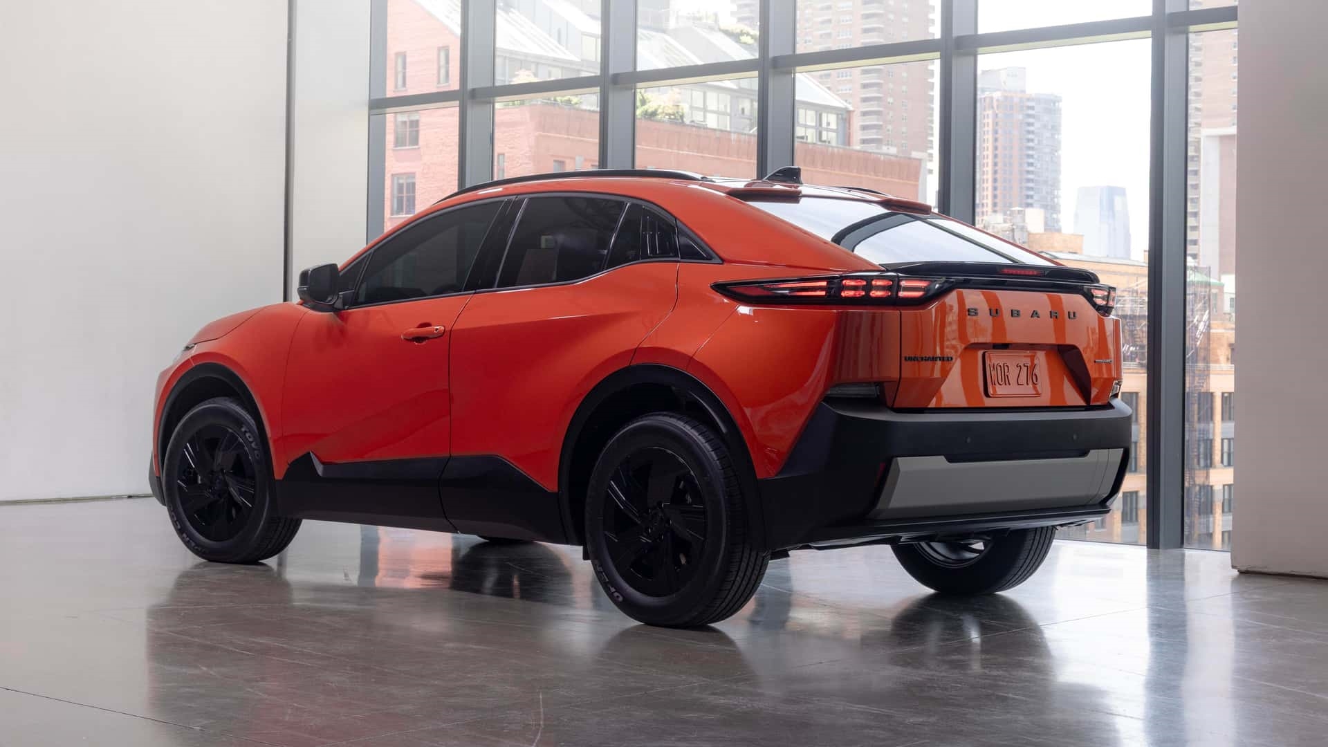 2026 Subaru Uncharted rear profile at Castle Subaru Portage