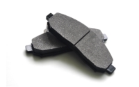 Front Brake Pads Installed