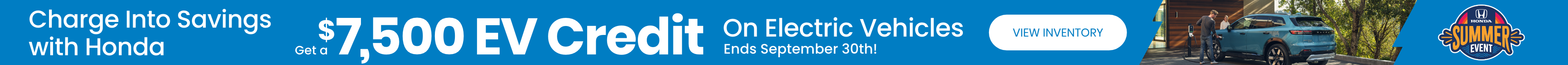 EV Tax Credit Pencil Banner
