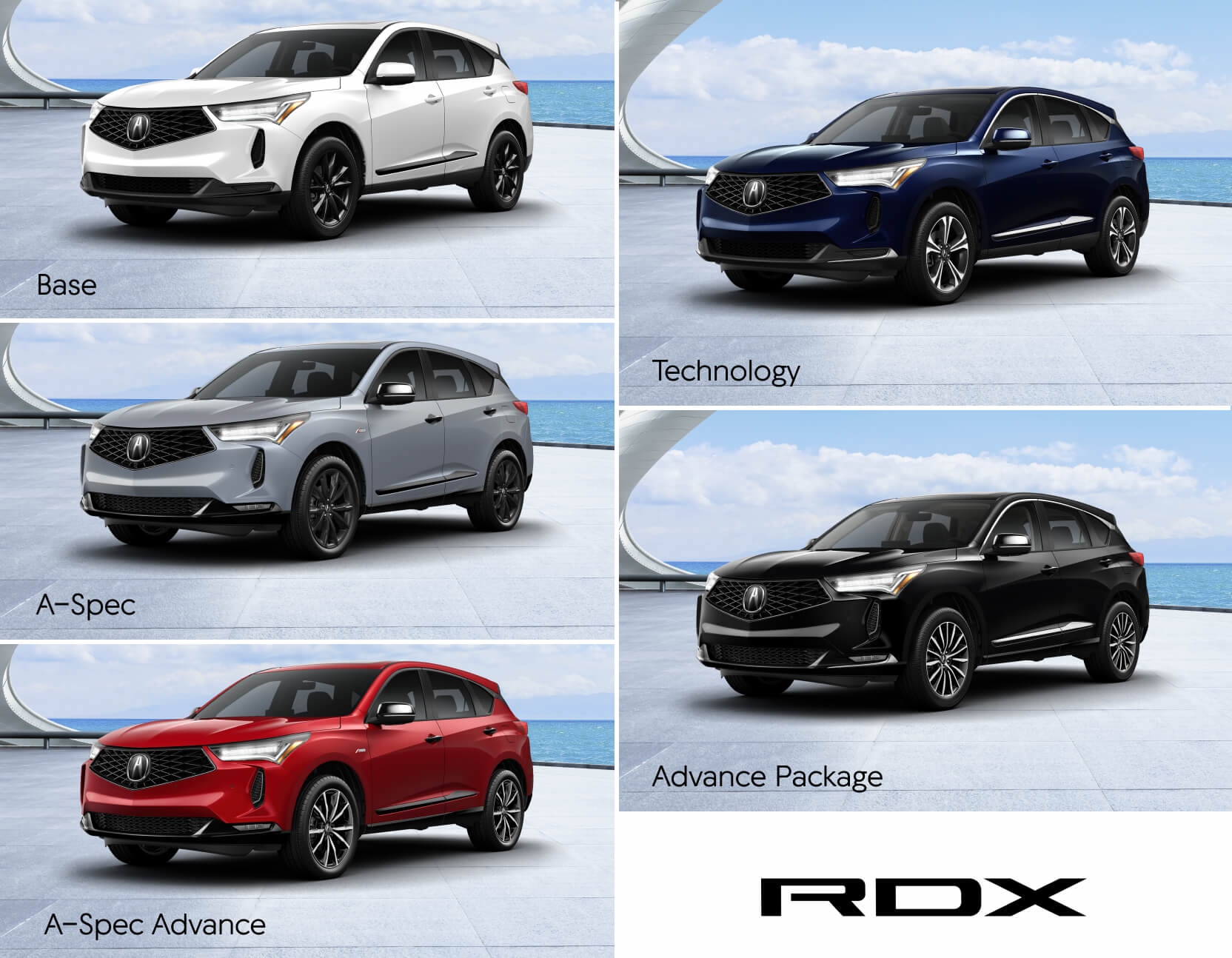 Acura RDX vs. Honda Passport: Trim Levels & Features
