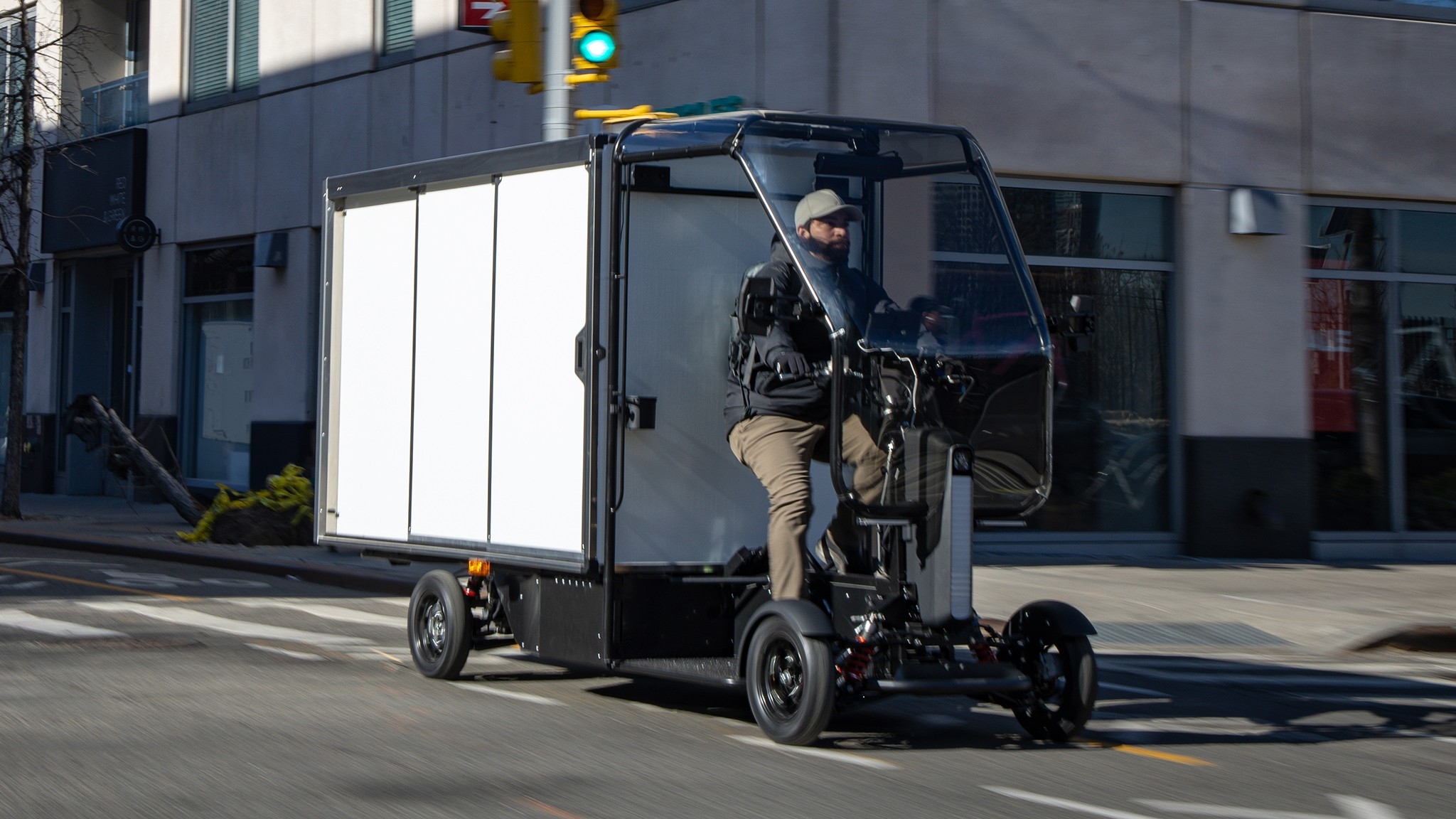 Honda’s New Electric Delivery Quadricycle