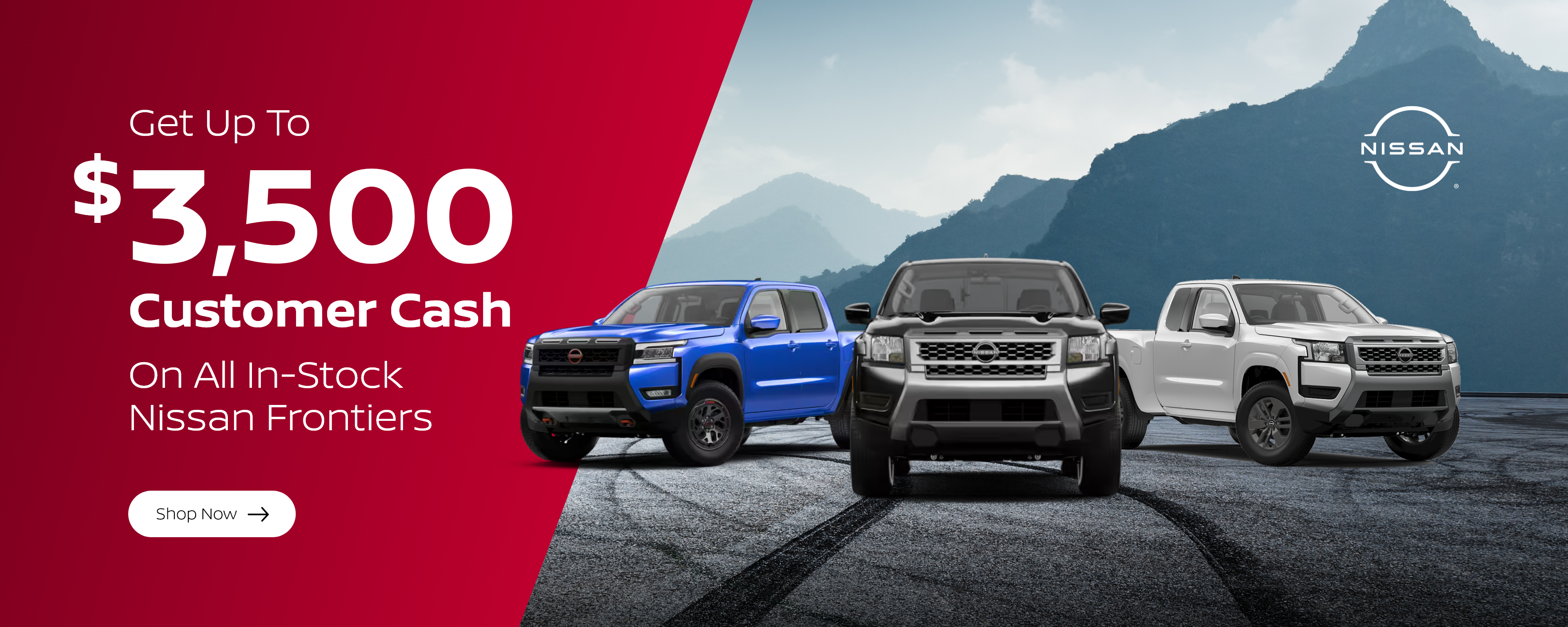 Customer Cash on Nissan Frontiers