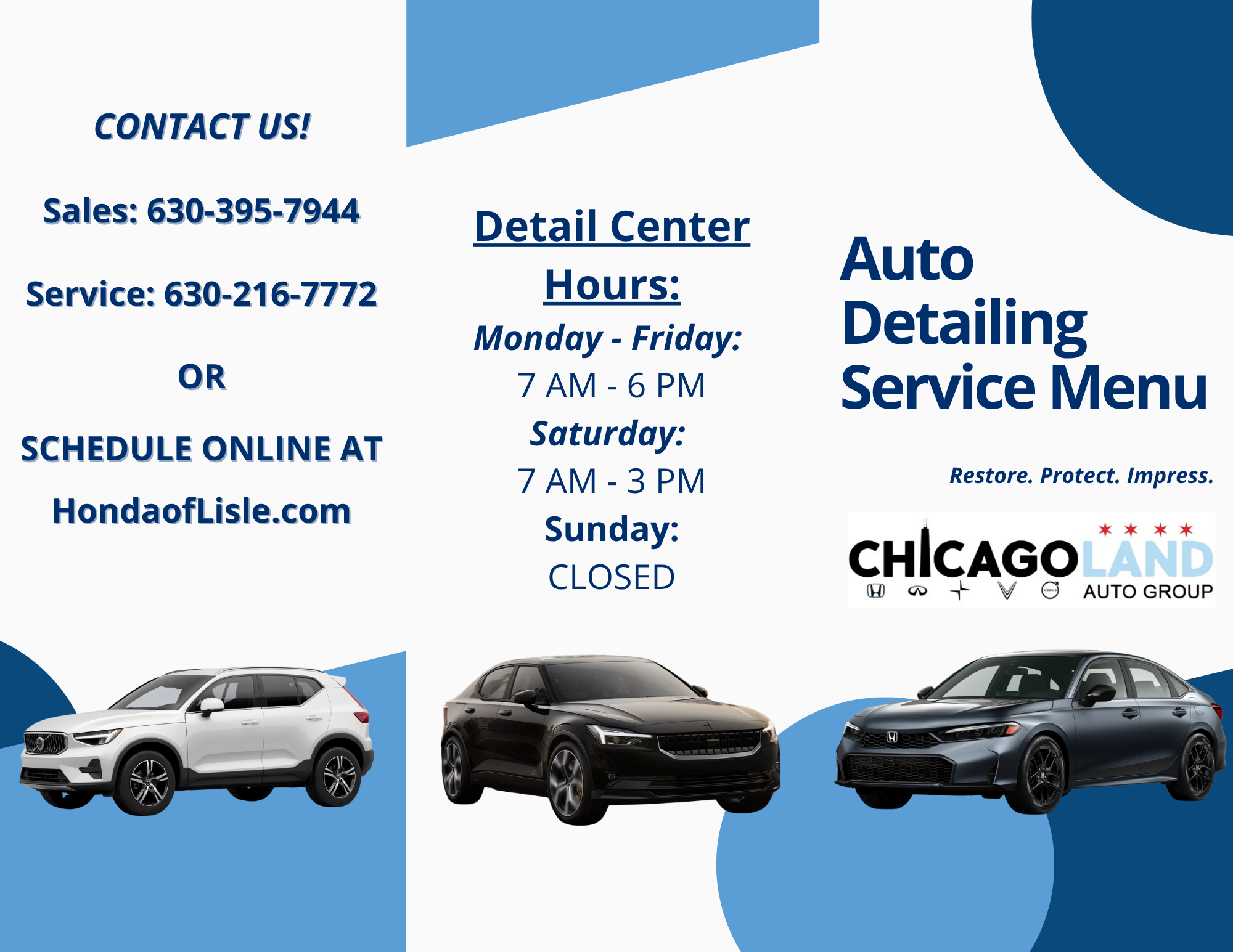 Detail Services Contact Information