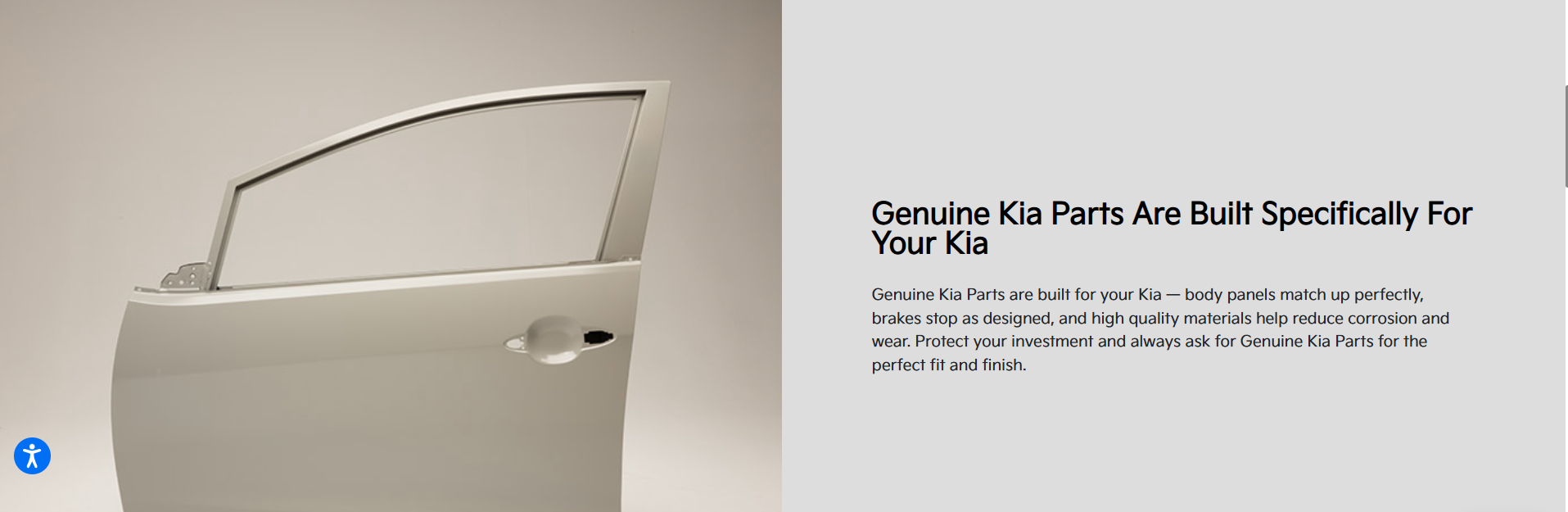 Kia Parts Department