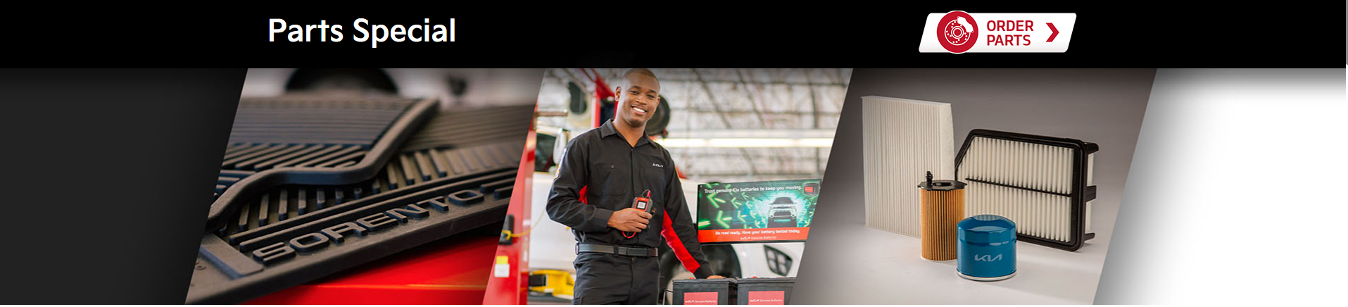 Kia Parts Department