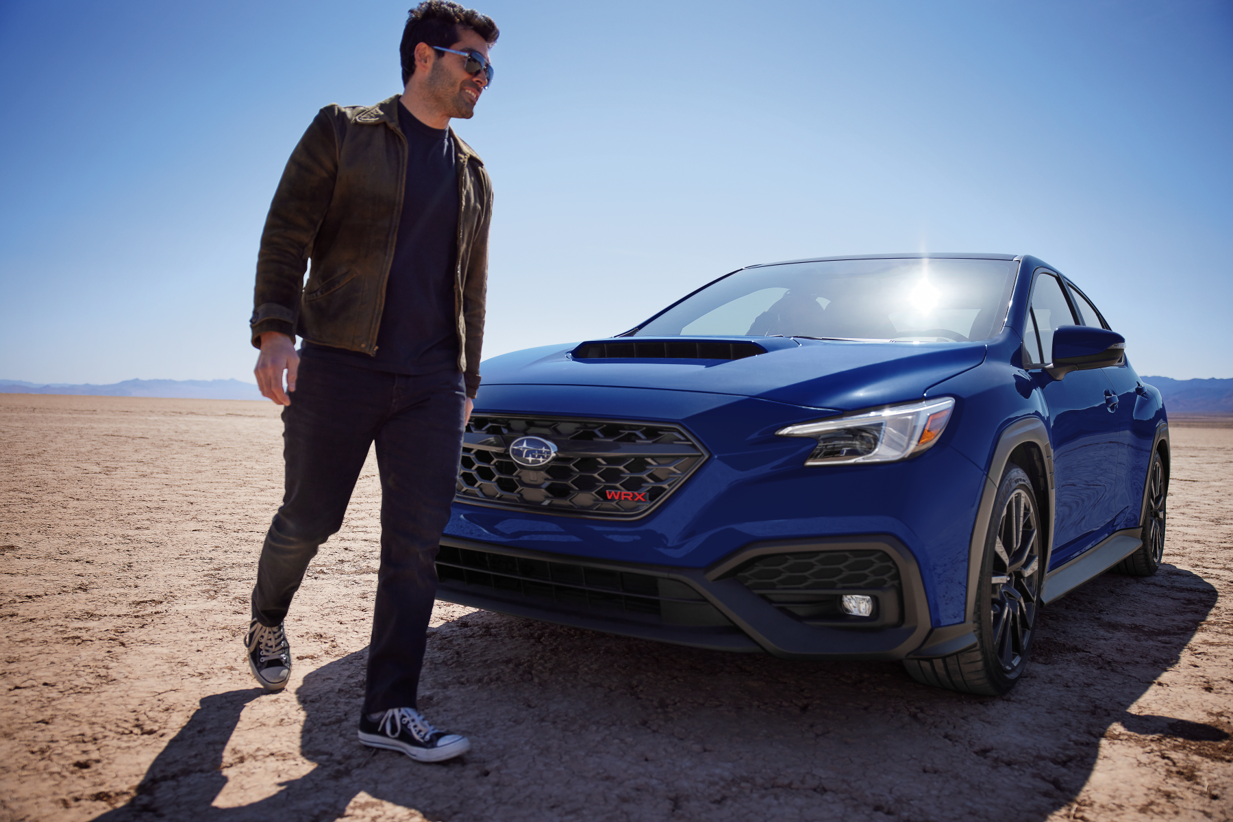 Subaru in the Arizona heat