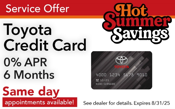 Toyota Credit Card