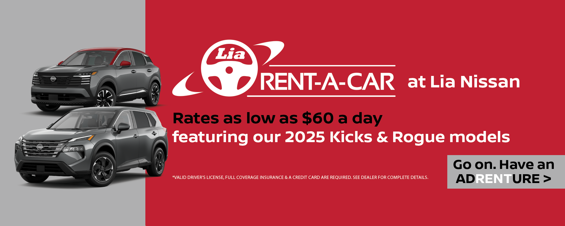 Rent A Car Banner
