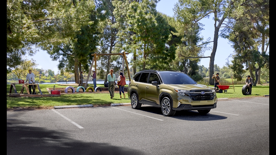 2025 Subaru Forester Hybrid vs 2025 Mazda CX‑50 Hybrid in Utah setting