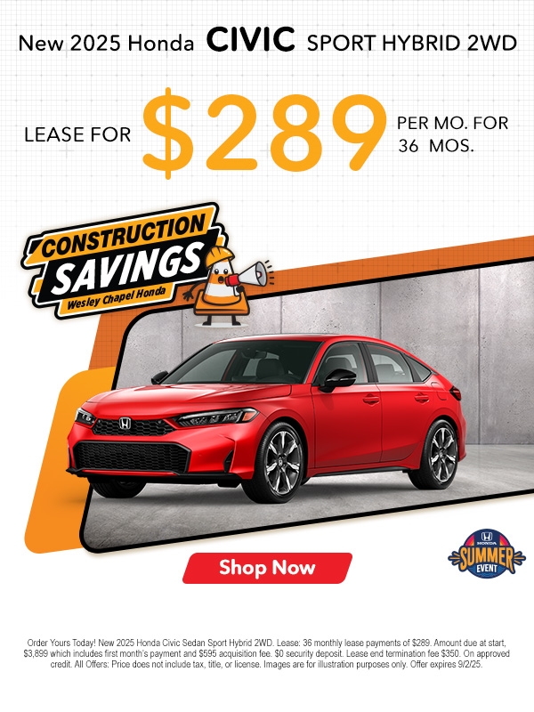 New 2025 Honda Civic Sport