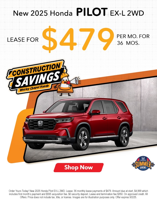 New 2025 Honda Pilot