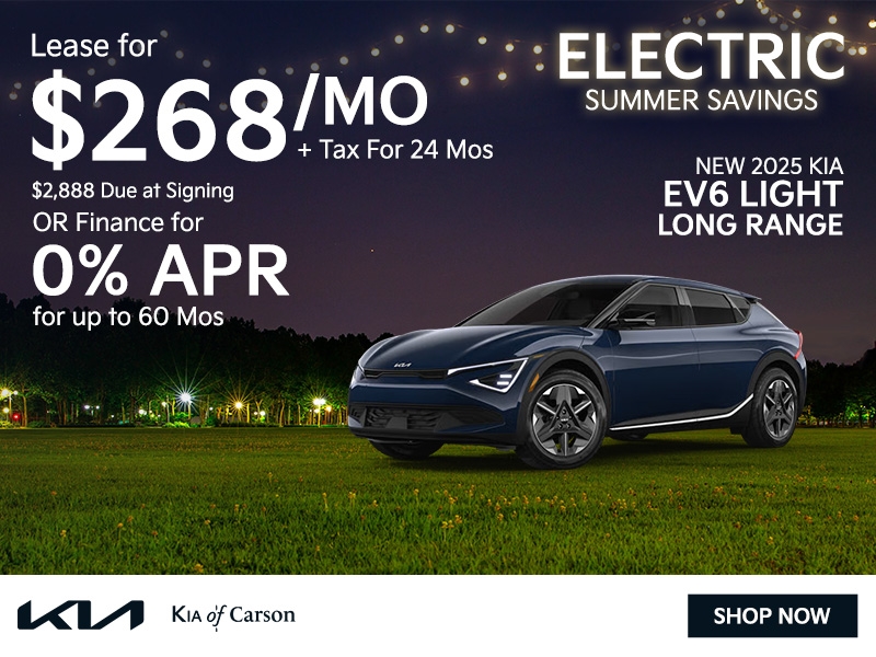 2025 KIA EV6 Light LR