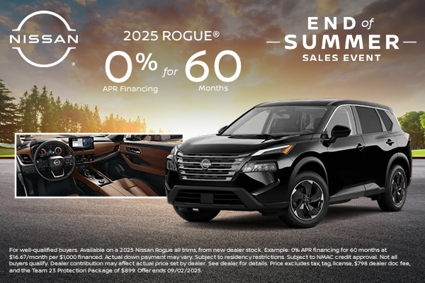 New Nissan Rogue